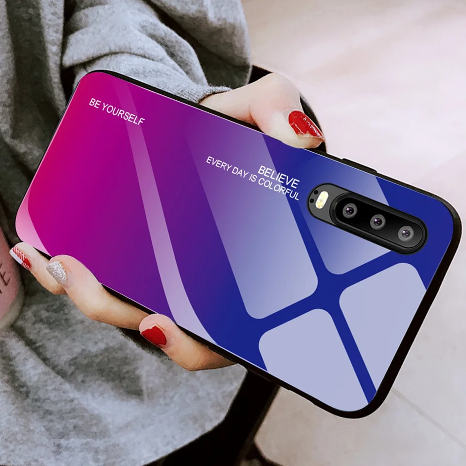 Luxury Glass Case for Huawei P30 Pro P20 Lite Honor 8X 10 10i 20i Phone Case for Huawei Mate 20 10 Lite P30 Pro Nova 3 3i Cover (6)