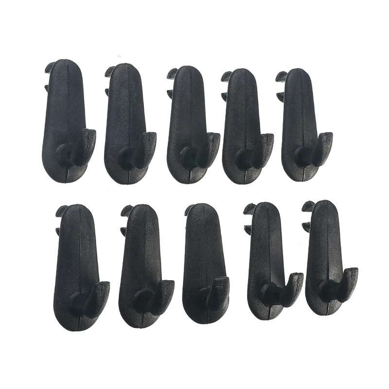 

10 Pcs Car Anti-skid Carpet Mats Fasteners Clips Fixed Buckle Base For Toyota Corolla Highlander Vios 2011
