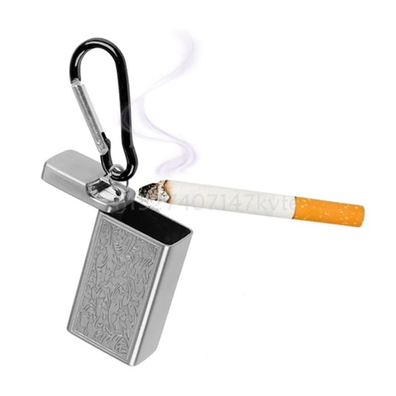 Smoke Ash Tray Silicone Ashtray Air Purifier Ashtray Wood Ashtray Cigarettes Ashtray Portable Ashtray Stainless Steel Ashtray Metal Ashtray Ceramic Ashtray Mini Portable Ashtray Outdoor Keychain Metal Pocket Holder