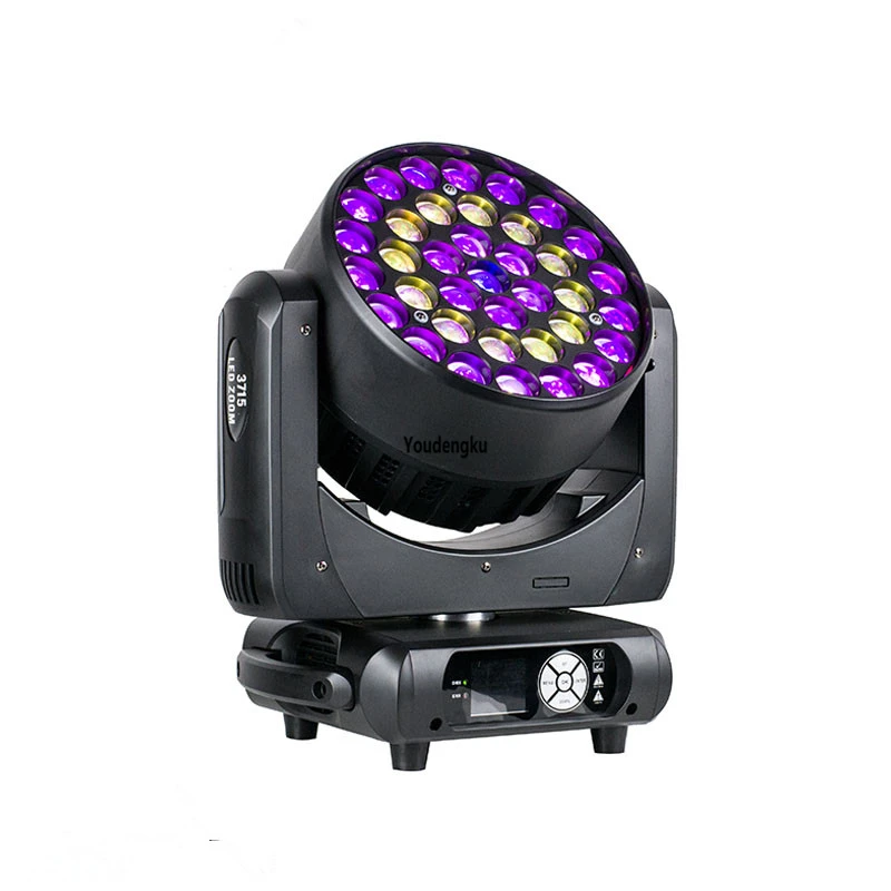 4x moving head new dj lamp party equipment 37x15W 4 in 1 rgbw Hybrid led zoom moving heads wash light beam