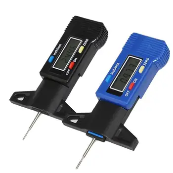 

Black Digital Tire Tread Depth Gauge Meter Measurer LCD Display Tread Checker Tire Tester For Cars Trucks 0-25.4mm