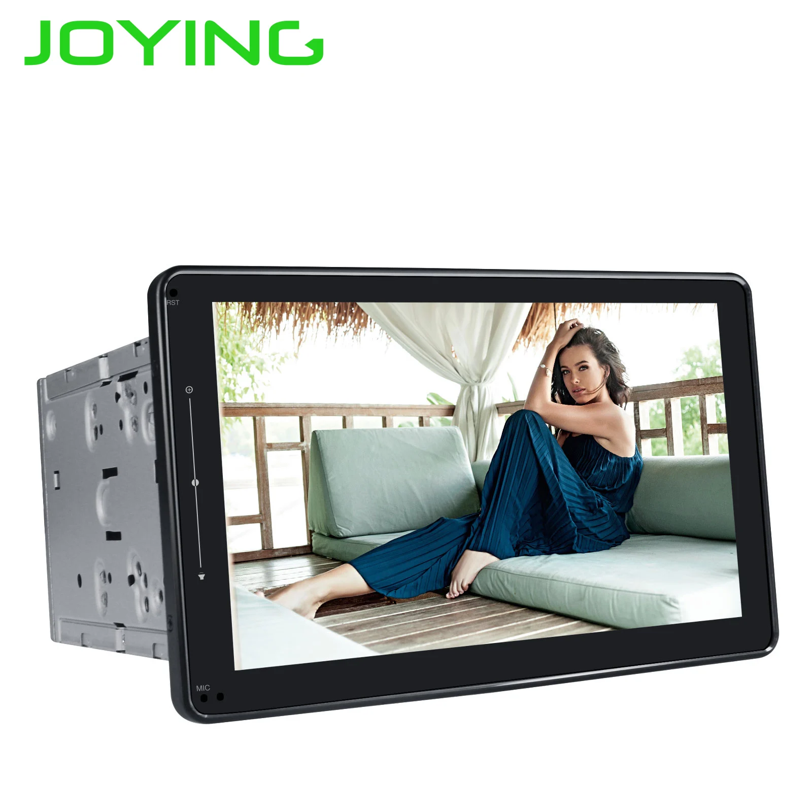 Top JOYING 2 din univeral car radio head unit 8 inch 1280*720 display Octa Core 2GB Ram built in DSP&GPS support fast boot/SWC/WIFI 3