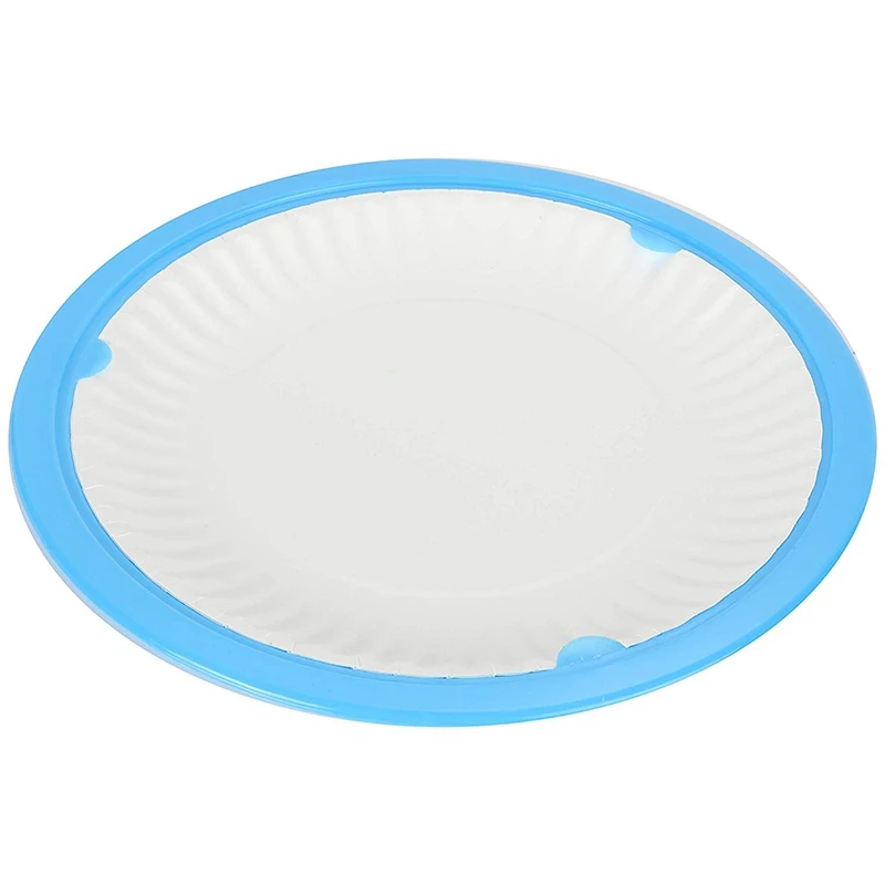 Многоразовые картонные стеллажи PP пластиковый полый поднос бумажный лоток барбекю вечерние пластиковые тарелки