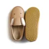 New Cartoon Rabbit Bear Children's Casual Shoes Genuine Leather Fashion Girls Shoes Baby Boys School Flats 5