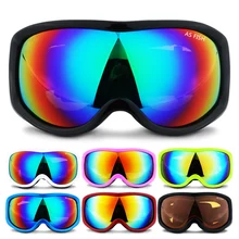 Новые мужские и женские зимние сноубордические очки Анти-Туман UV400 сноубордические очки лыжные очки зимние восхождения уличные очки от снега