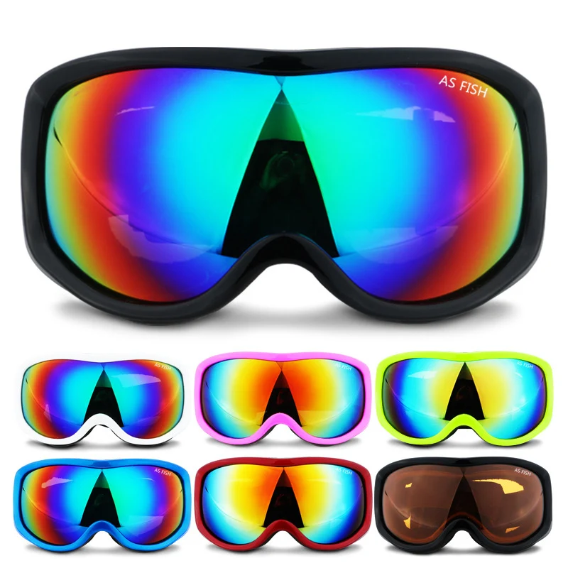 

New Men Women Snow Snowboard Goggles Anti-fog UV400 Snowboard Goggles Ski Glasses Eyewear Winter Climb Outdoor Snow Sunglasses