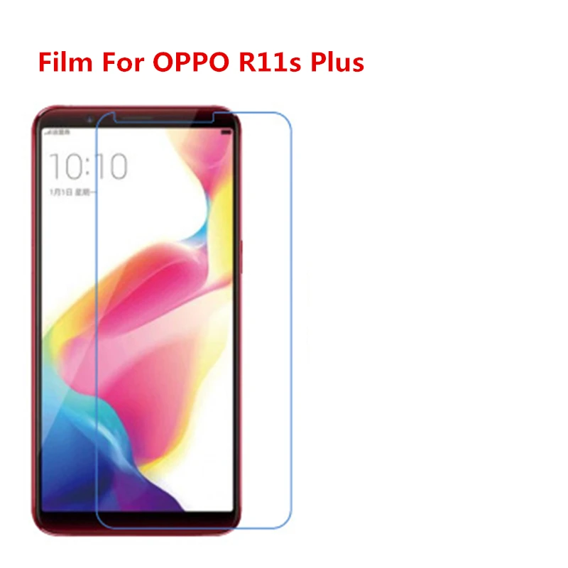 

1/2/5/10 Pcs Ultra Thin Clear HD LCD Screen Protector Film With Cleaning Cloth Film For OPPO R11s Plus.