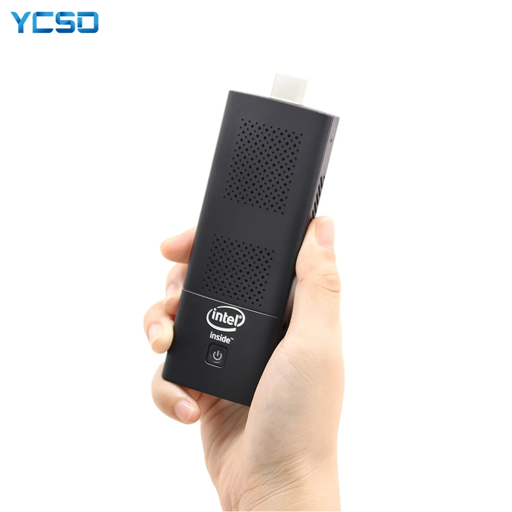 

YCSD Mini PC Stick Intel Celeron N4100 Quad-cores 4GB LPDDR4 128GB eMMC HDMI 2.0 4K 60Hz 2.4G/5.0G WiFi Bluetooth 4.2 Windows 10