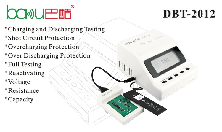 Digital Battery Tester Analyzer (DBT-2012) BAKU New Products