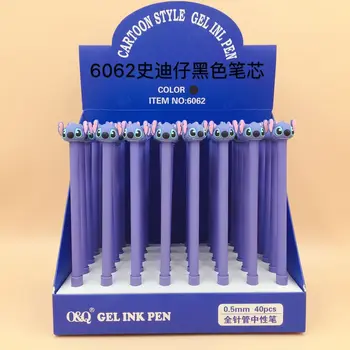 

40pcs/lot Cute Gel Pens Colored Ink Cat Pen fresh Kawaii Ballpoint School Canetas Boligrafos Gift Stationery Office Supply 0.5mm