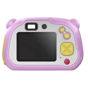

Wifi Kids Camera, 2-Inch HD Digital Dual Camera, Auto Focus & with Flash Lights, Boy Girl HD Video Camera Creative Gifts