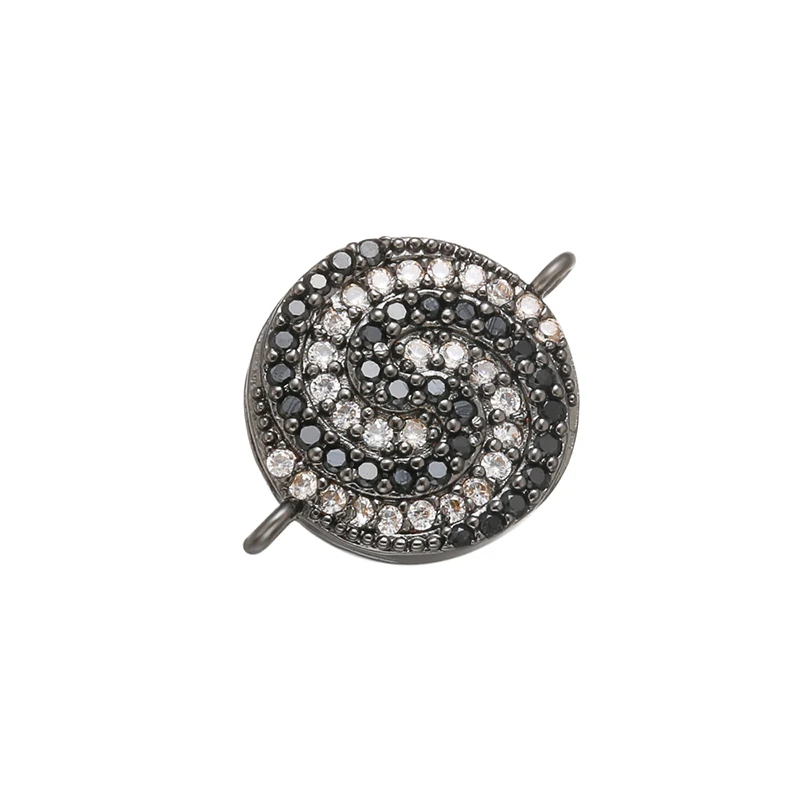 ZHUKOU 13x17 мм леденец Кристалл шармы разъем для женщин ожерелье браслет ювелирные изделия изготовление аксессуаров Модель: VS405
