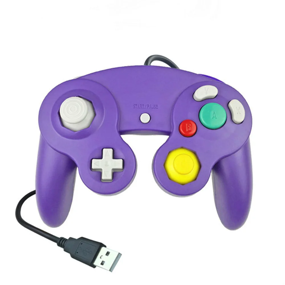 Геймпады игровой контроллер геймпад джойстик пять цветов для GameCube