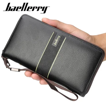 

Men's wallet clutch bag multi-card retro youth long wallet large capacity mobile phone bag