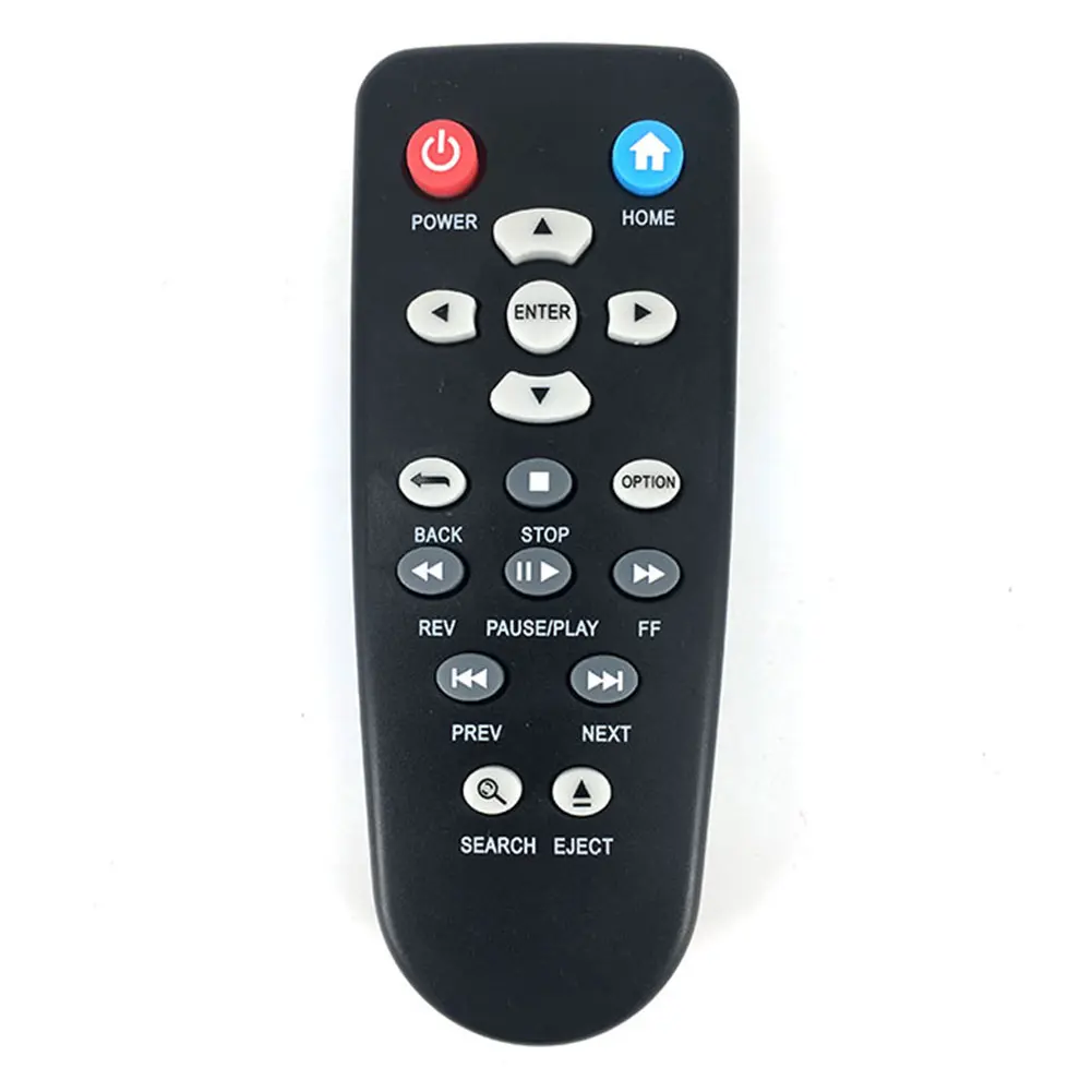 

Media Player Box Battery Powered Mini Replacement Remote Control TV Live HD Home Plastic Portable Non Slip Hub For WD