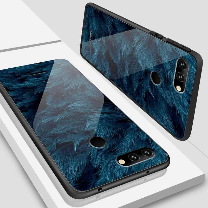 W352 Для Xiaomi Redmi 6A 5A S2 GO Plus противоударный чехол из закаленного стекла для Vivo Z5X IQOO NEX AS S1 Pro роскошный защитный чехол - Цвет: W352
