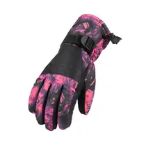 Лыжные перчатки для взрослых водонепроницаемые утепленные альпинистские мотоциклетные профессиональные зимние теплые перчатки#4D25