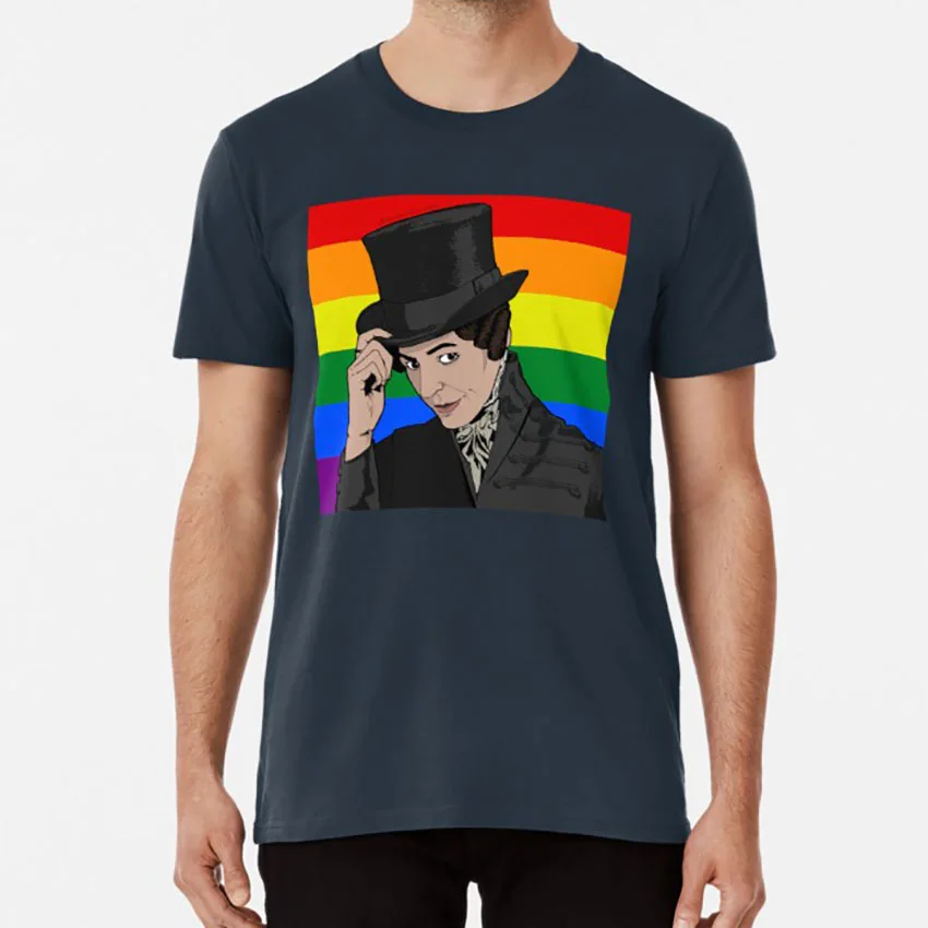 Gentleman Jack Pride T shirt gentleman jack pride lgbt rainbow Oversized Asian Size S~5XL