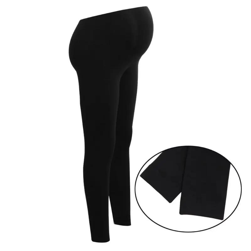 Pregnancy Comfortable Adjustable Thick Maternity Cotton Leggings Pants Warmer