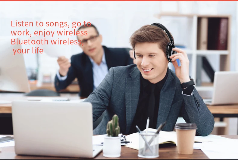 V33 Bluetooth V5.0 бас гарнитура беспроводные наушники Bluetooth стерео HIFI наушники с микрофоном TF карта AUX кабель