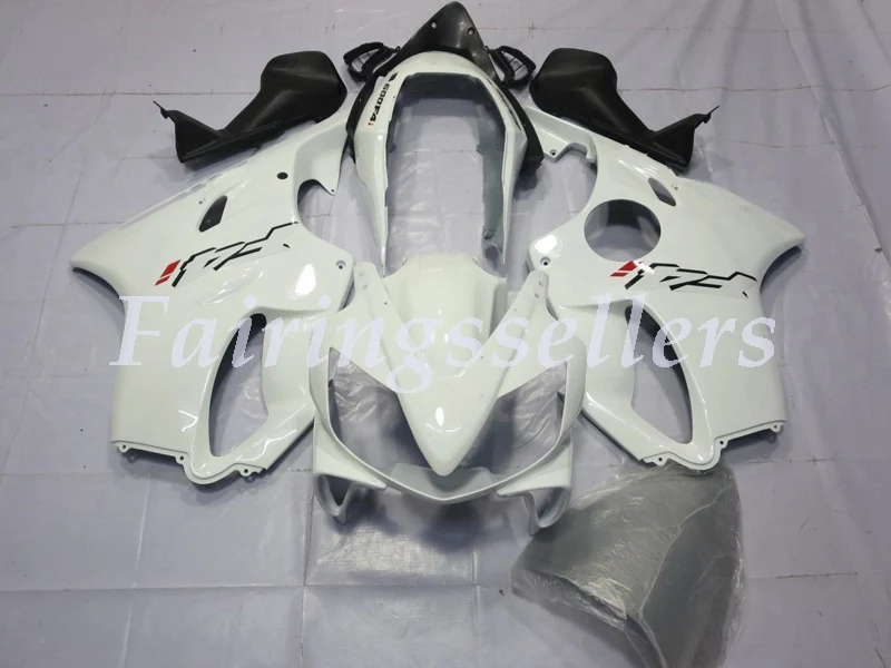 Топ(литье под давлением) ABS Обтекатели наборы подходят для Honda CBR600 FS F4i 2004 2005 2006 2007 Обтекатели голубое пламя