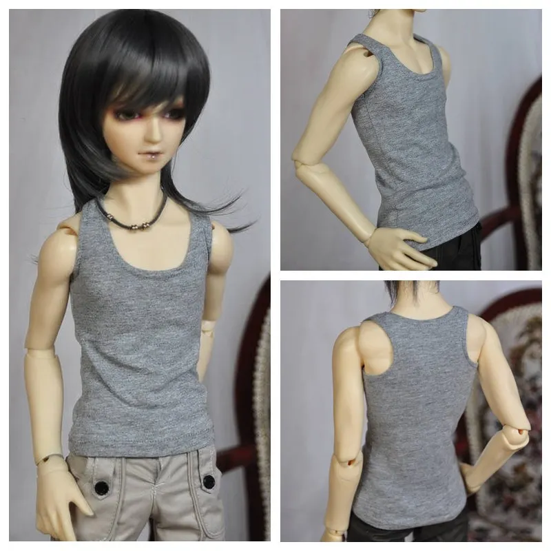 1/4 1/3 масштаб BJD Одежда для кукол серый жилет для BJD/SD аксессуары MSD SSDF ID72 uncle. Не входит в комплект Кукла, обувь, парик и другие A0937