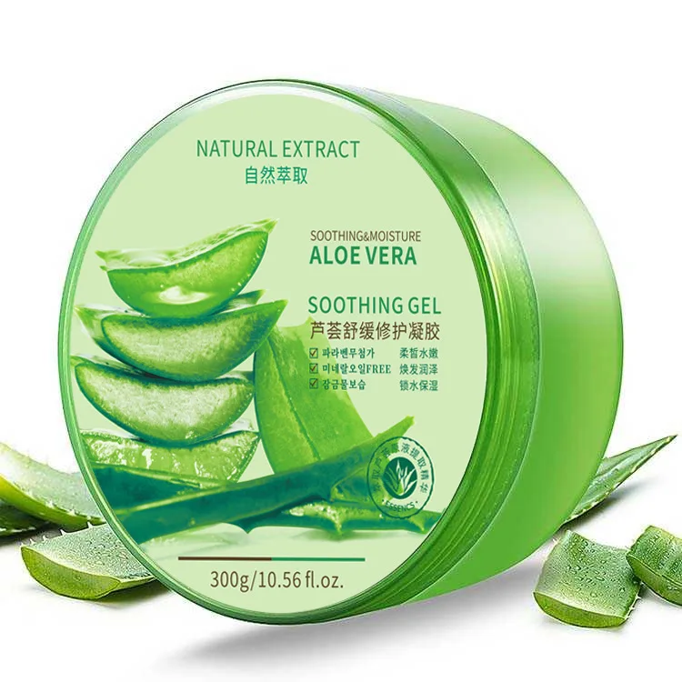 

Jane Libao Aloe Vera Gel 300g Water Moisturizing Oil-control Sun Damage Repair Gel Whitening Anti-Aging