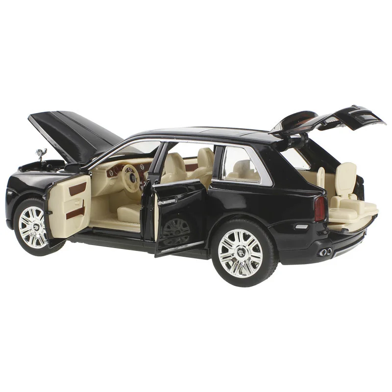 Моделирование Rolls Royce Южно легированная модель автомобиля 1:24 возврат 6 дверей