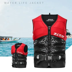 Adult Children's Life Jacket Neoprene Buoyancy Vest Professional Fishing Rafting Swimming Sailboat Surfing Kayaking Life Jacket