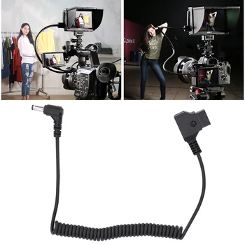 

Power Cable D-Tap Male Connector To DC Plug Power Cord Cable For BMCC BMPC 4K Camera Male To DC Power Cables