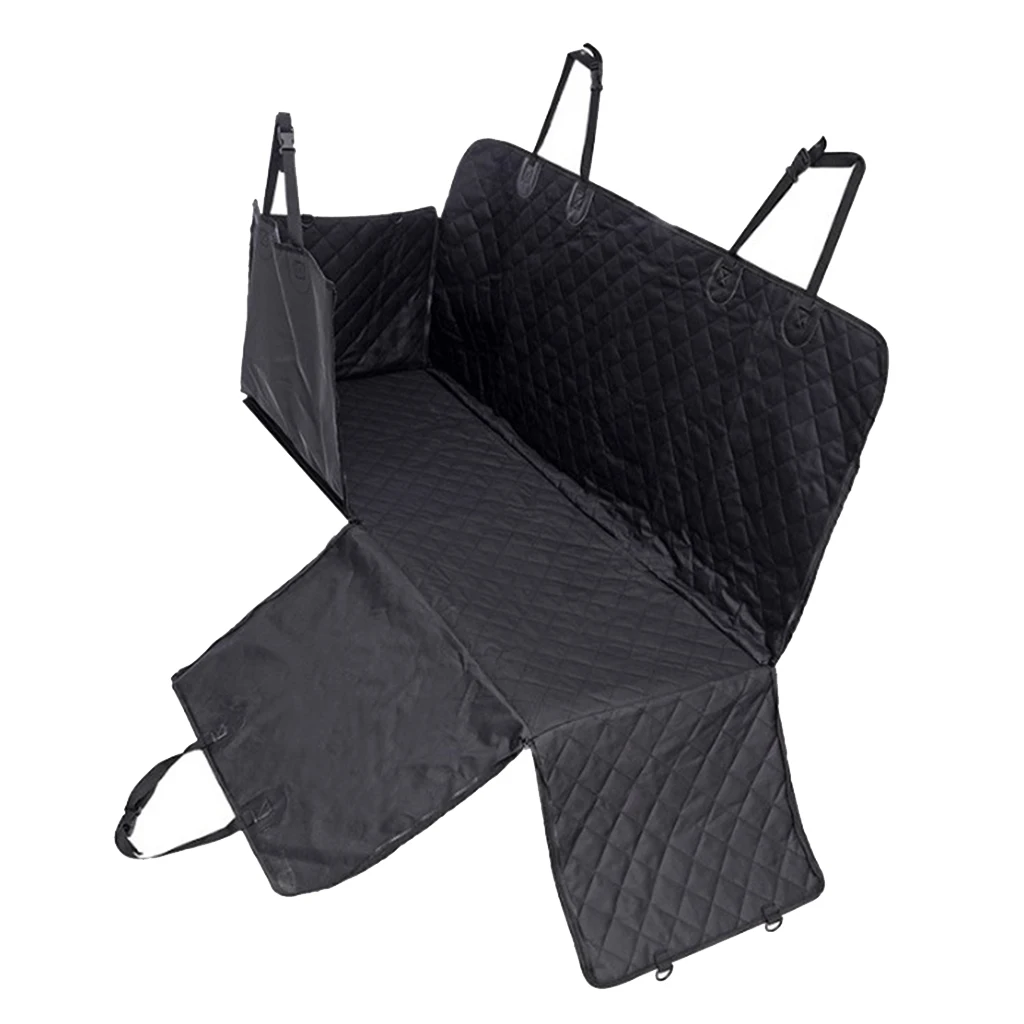 Dog Car Backseat Cover Protector Waterproof Antinslip Hammock Comfort Layer Easy To Assemble And Clean