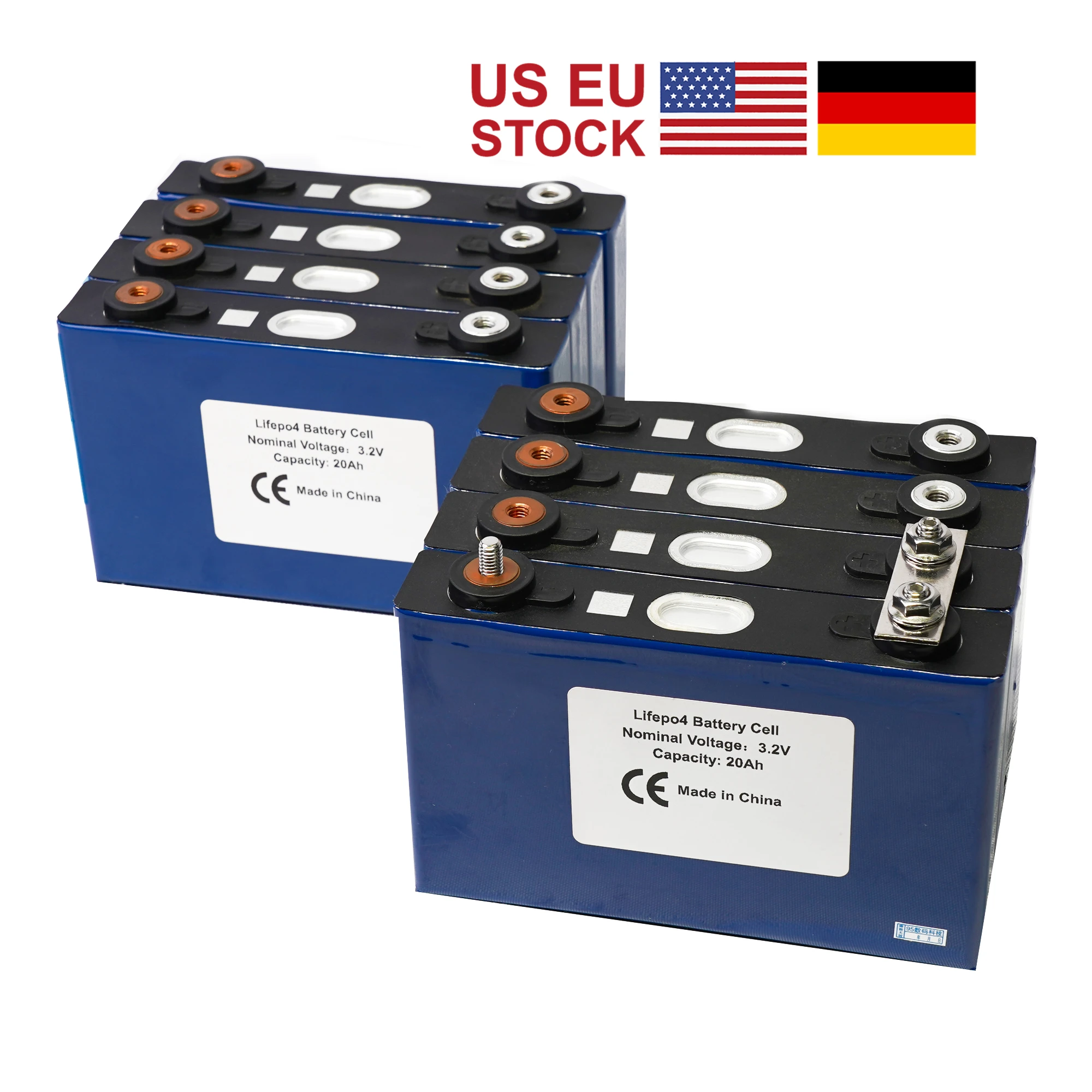 8 шт Lifepo4 батарея 3 2 v 20ah 200A Высокая разрядная тока для электровелосипеда пакет