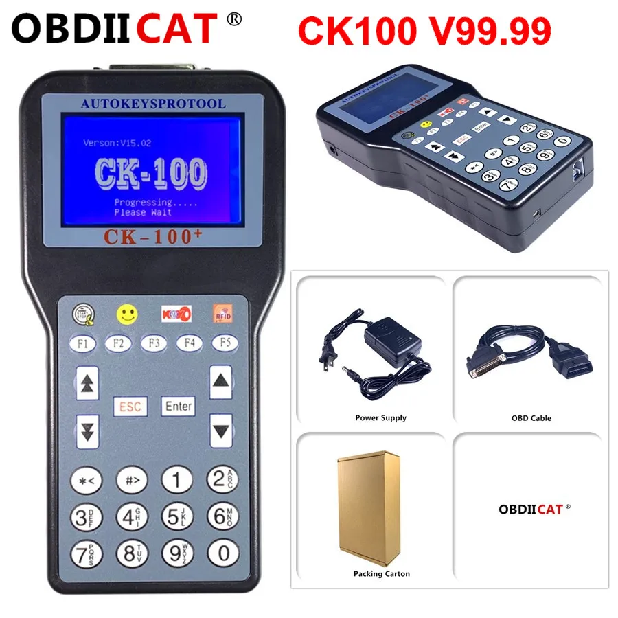 

OBDIICAT CK100 V99.99 Auto Key Programmer CK-100 Key Maker Latest Generation of SBB CK 100 Car Diagnostic Tool