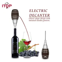 ITOP Electric 6 Seconds Of Decanting Plastic Bucket Shape Kitchen Use Wine Decanter IT-AP1018
