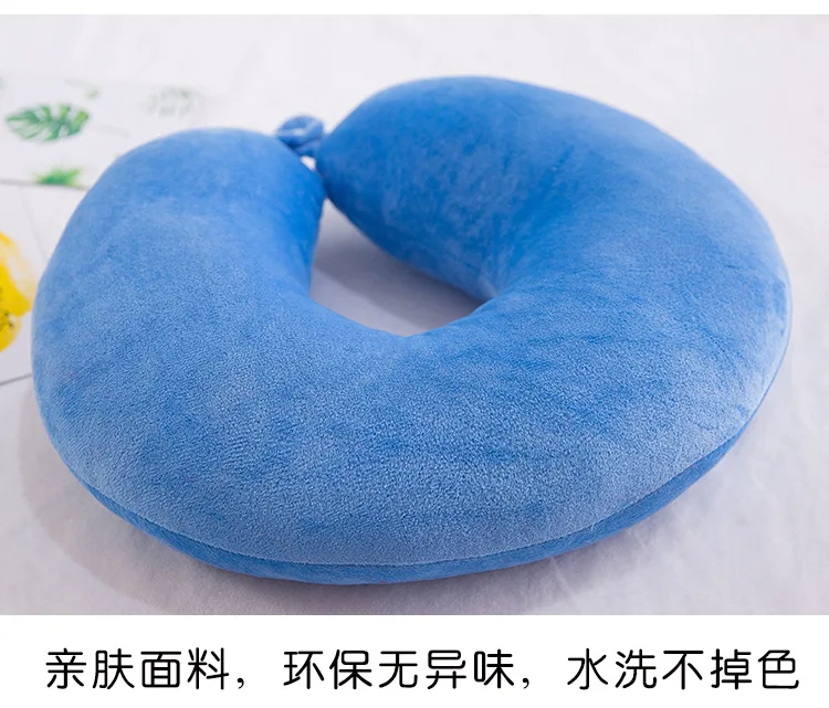 Стиль, креативная одноцветная подушка для U-SHAPE, подушка для шеи с самолетом, плюшевые игрушки, настраиваемый логотип, автомобильный подарок