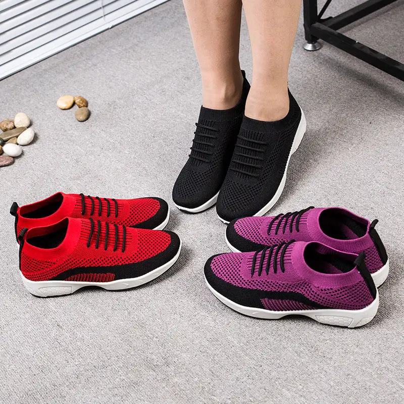 

Mesh Korean version of sports shoes women's leisure height increased women's shoes Joker running shoes sneakers