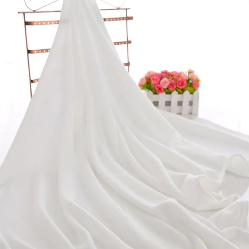 70x140 впитывающее полотенце из микрофибры для ванной комнаты - Цвет: White