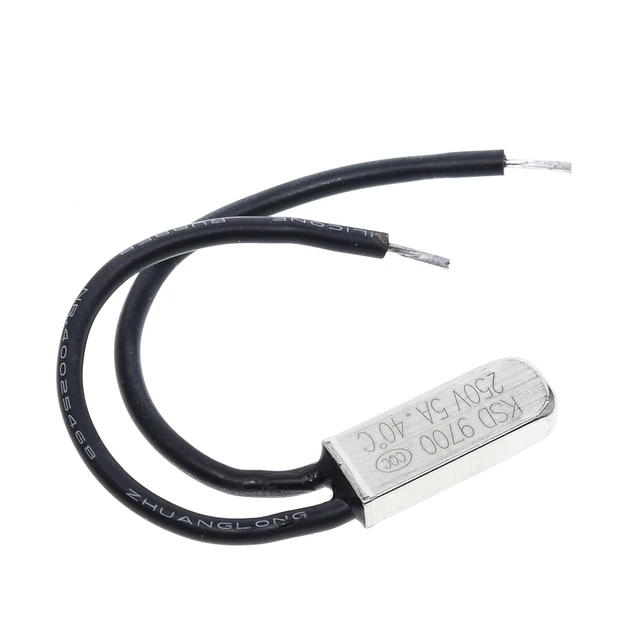 Termostato KSD9700 - Interruttore Termico Bimetallico 45°C Normalmente Chiuso (Lotto Da 5) - Foto 12