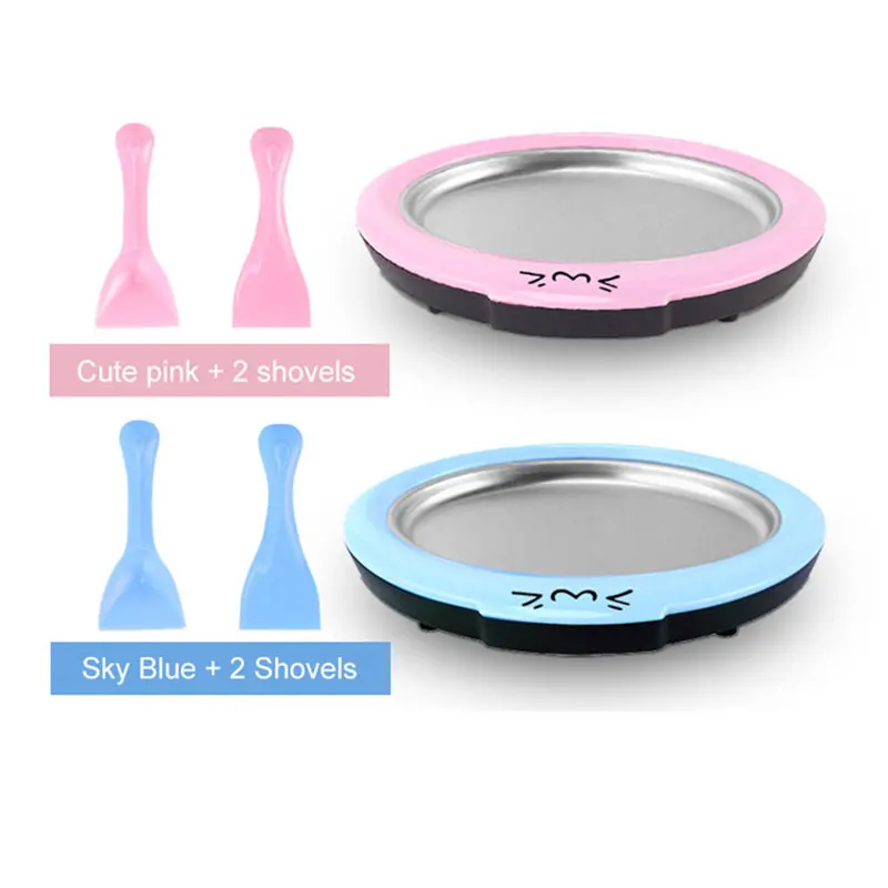 New Stir-fried Yogurt Machine fried yogurt machine Home Mini Fried Ice Machine Children's Homemade Fruit Fried Ice Cream Fried 6