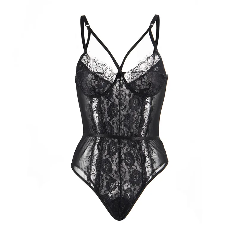 Black Bodysuit Comeonlover, Женское боди, сексуальные, ресницы, кружева, сплайсинг, комбинезон, женский, s, комбинезон, плюс размер, XXXL, 5XL, сексуальные черные боди, RE80875 - Цвет: Black Bodysuit