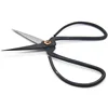 Full Carbon Steel Household Bonsai Scissors 148mm Traditional Vintage Black Coated Trimming Scissor Copper Rivet 4