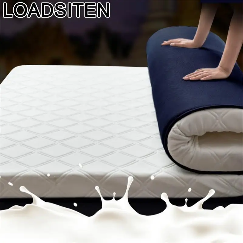 

Lit Coprimaterasso Matratzenauflage Tooper Matratze Materassi Foldable Bed Latex Kasur Matras Colchon Materac Mattress Topper