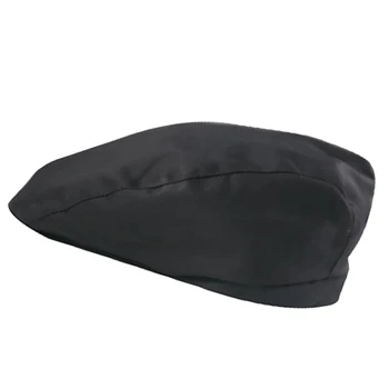 

Chef Work Unisex Adult Printing Chef Hat Beret Party Accessory Black