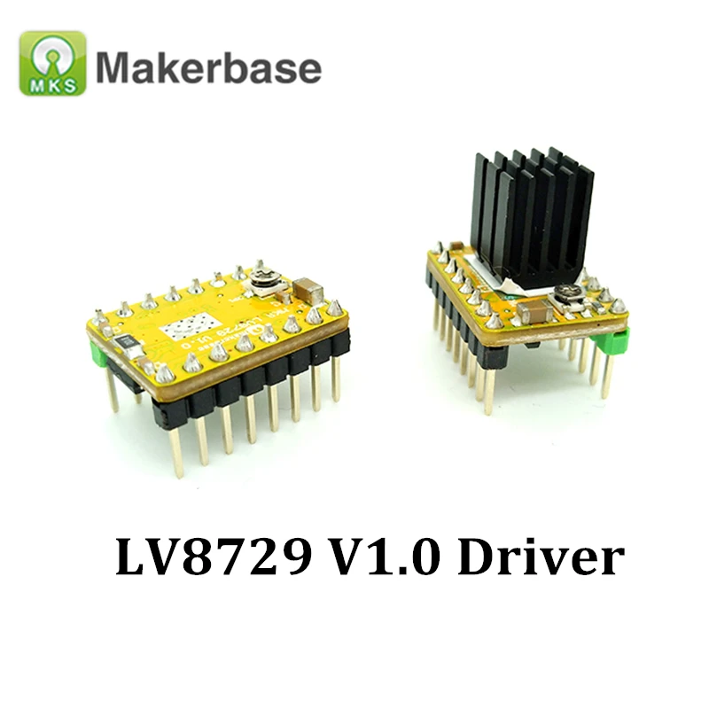 1 шт. MKS LV8729 Драйвер шагового двигателя Модуль с низким уровнем шума 4 слойная