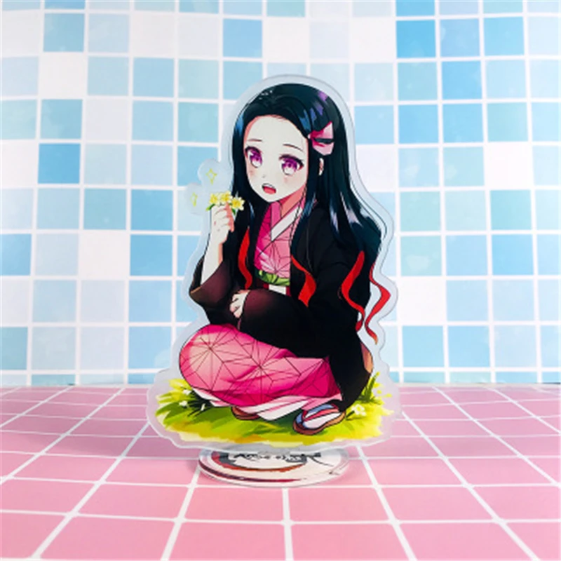 10 Аниме Demon Slayer: Kimetsu no Yaiba аксессуары для косплея Kamado Tanjirou Nezuko Zenitsu Giyuu реквизит лицензионное украшение - Цвет: 10