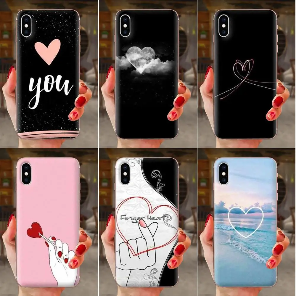 Colorful For Sony Xperia Z Z1 Z2 Z3 Z3+ Z4 Compact Z5 Plus M2 M4 XA XA1 XZ Premium Kpop Love On The Finger Heart | Мобильные