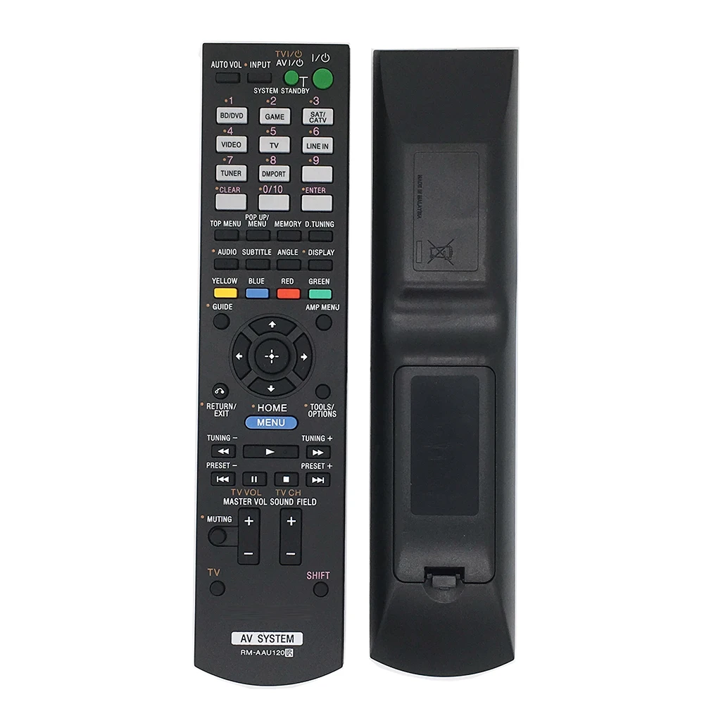 Rm-Aau120 Rmaau120 Telecomando Per Sony Sistema Home Theatre Str-Ct550 Str-Ct550Wt Hts-S380 Strks380 Ht-Ct550W