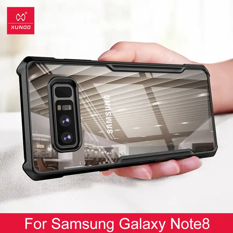 Shockproof Case For Samsung Galaxy Note 8 Case Transparent Phone Cover Airbag Bumper Protectitive Cover Shell Fitted Cases Fitted Cases Aliexpress
