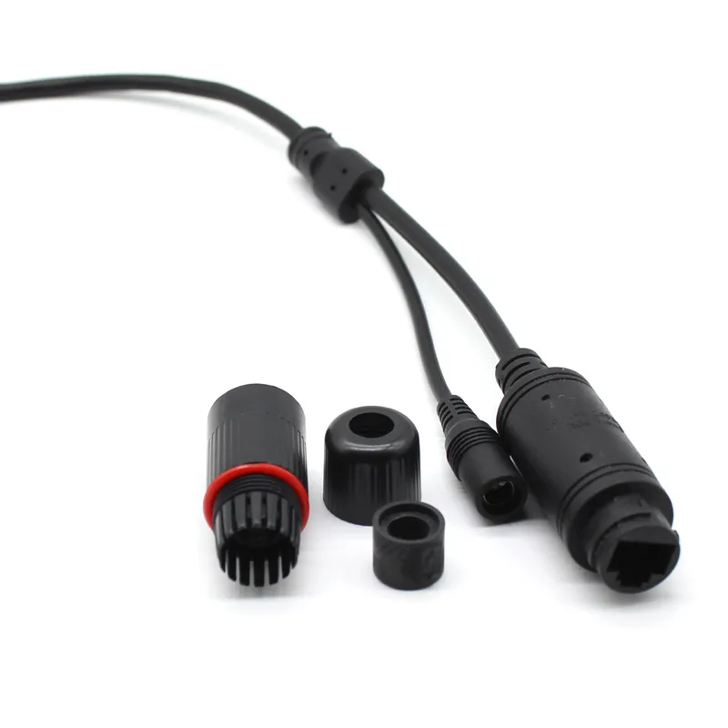 X 2 шт. встроенный 48 В POE Модуль видеонаблюдения конечный кабель LAN Power over Ethernet Lan RJ45