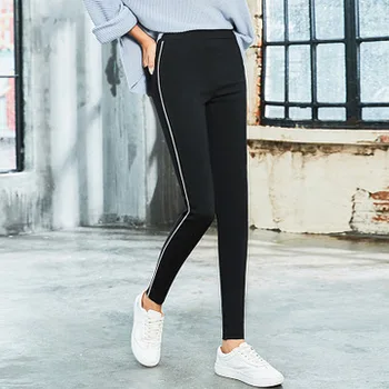 

2019 Long pants leggings Women Clothing Pencil Pants Women Waist Pants plus size